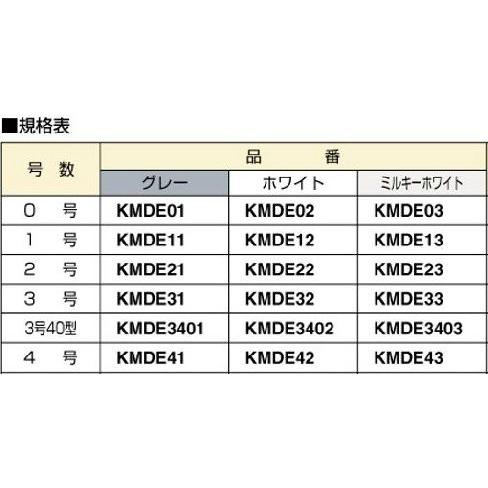 マサル工業 エムケーダクト付属品 エンド差込型 2号 KMDE2｜mmq｜05