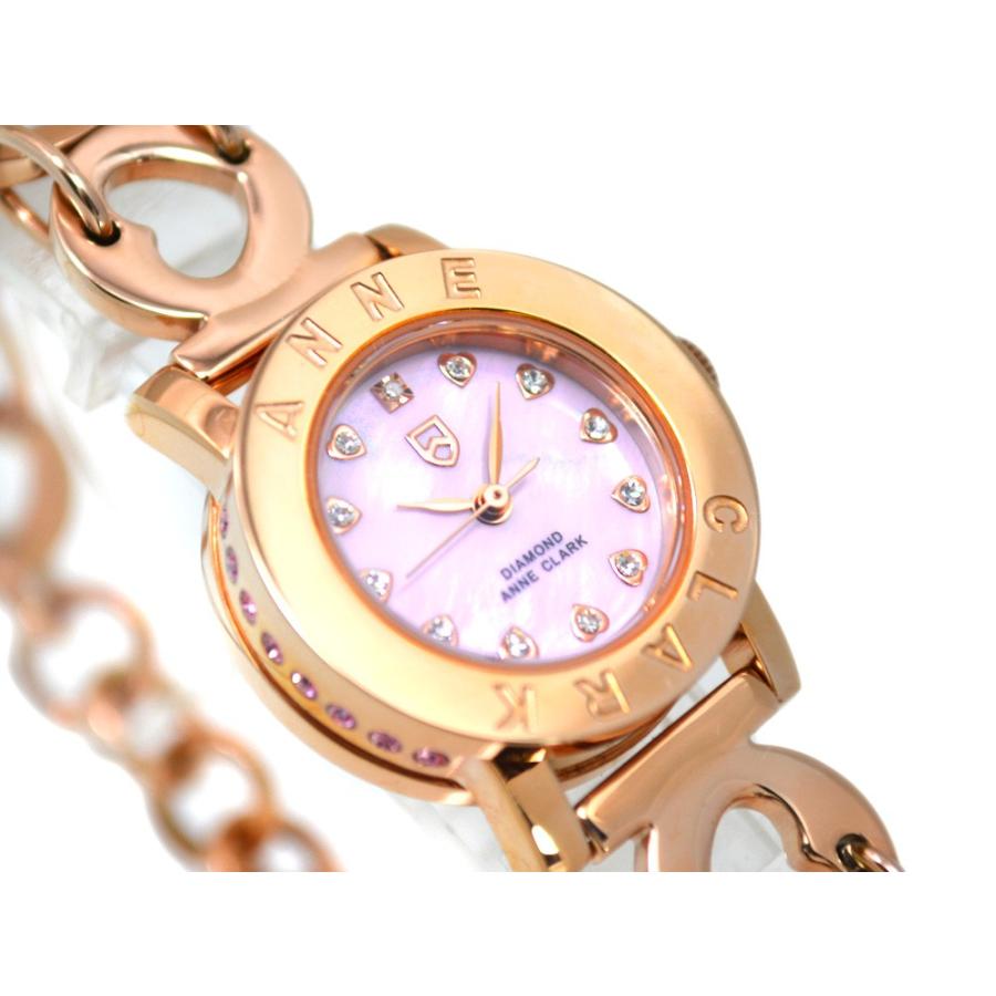 おすすめ アンクラーク Anneclark ソーラー レディース 腕時計 時計 Au1032 17pg ピンクシェル ラッピング無料 安心の日本製 Institutoedinheiromarica Org