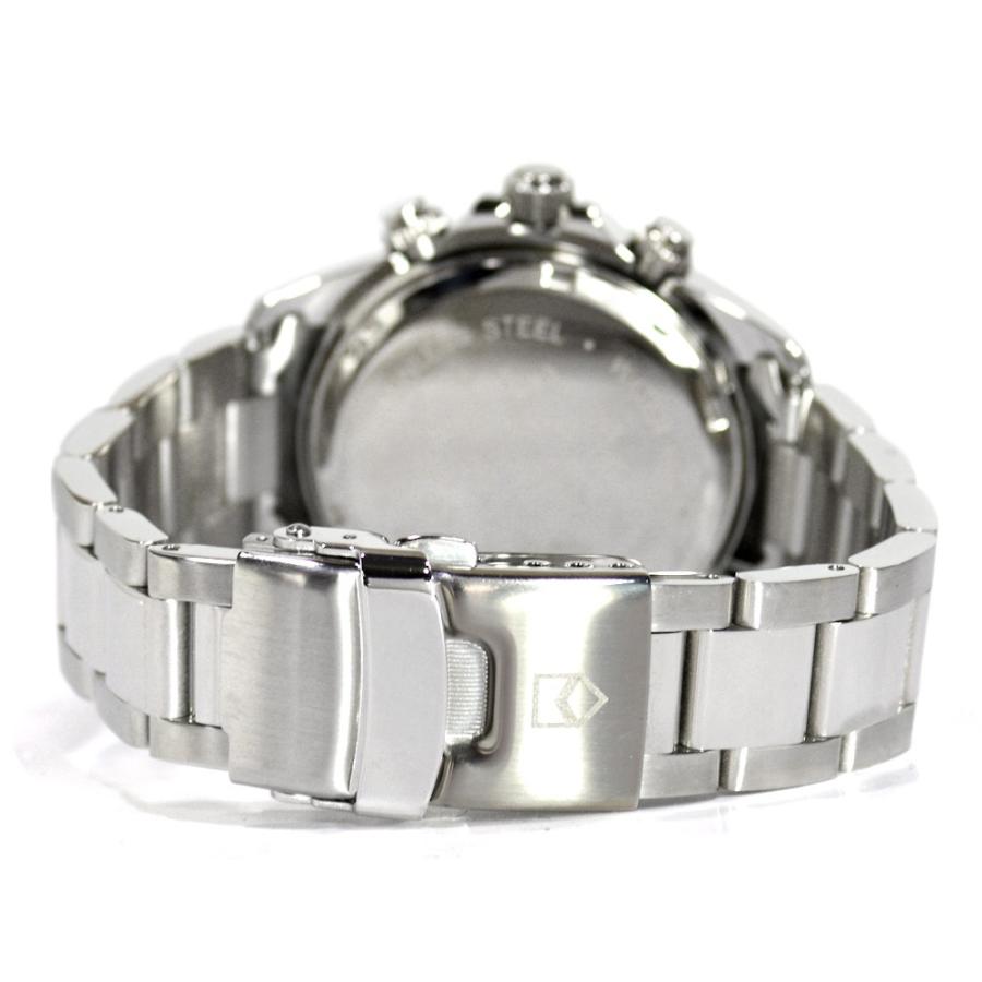 ダンクラーク DON CLARK クロノグラフ メンズ 腕時計 ブラック