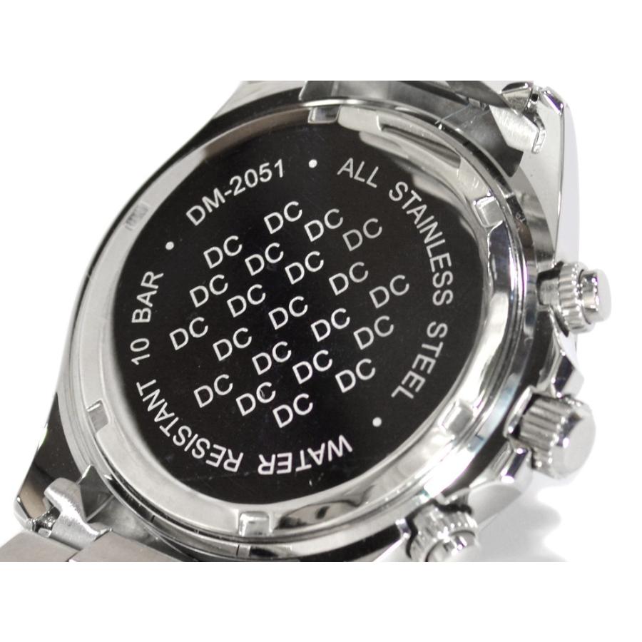 Don Clark クロノグラフ ダイヤモンド入り腕時計 Amazon | ダンクラーク メンズ腕時計 クロノグラフ 日本製