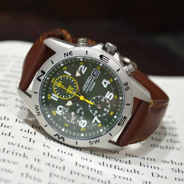 【限定特価】SEIKO セイコー SND377P アナログウォッチ 楽天市場】逆輸入 SEIKO セイコー クロノグラフ メンズ 腕時計