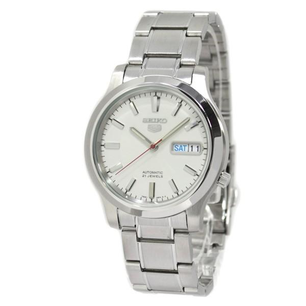 Seiko 5 セイコー5 海外モデル 逆輸入 SEIKO5 腕時計 メンズ シルバー