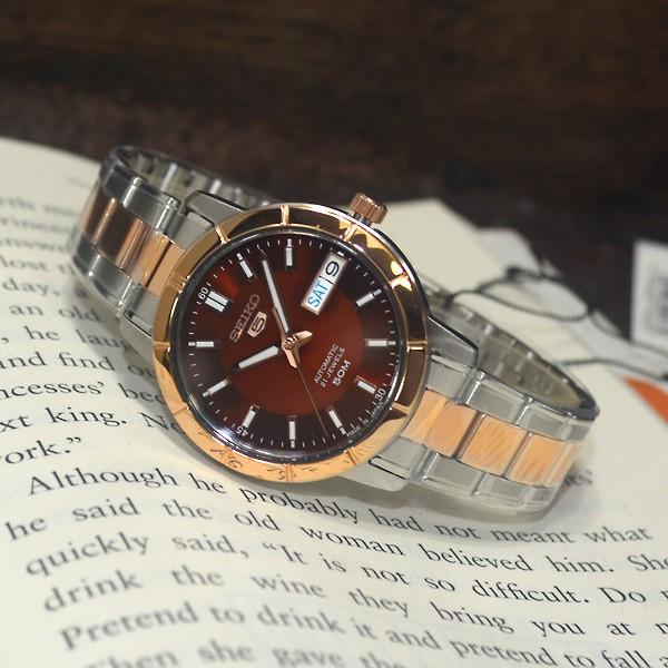 稼働品　SEIKO Sportsmatic 5 自動巻き時計 ゴールド/ブラウン 稼働品】SEIKO Sportsmatic 5 自動巻き時計 ゴールド - メルカリ