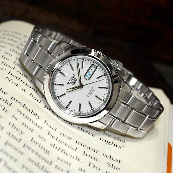 Seiko 5 セイコー5 海外モデル 逆輸入 SEIKO5 腕時計 メンズ ホワイト
