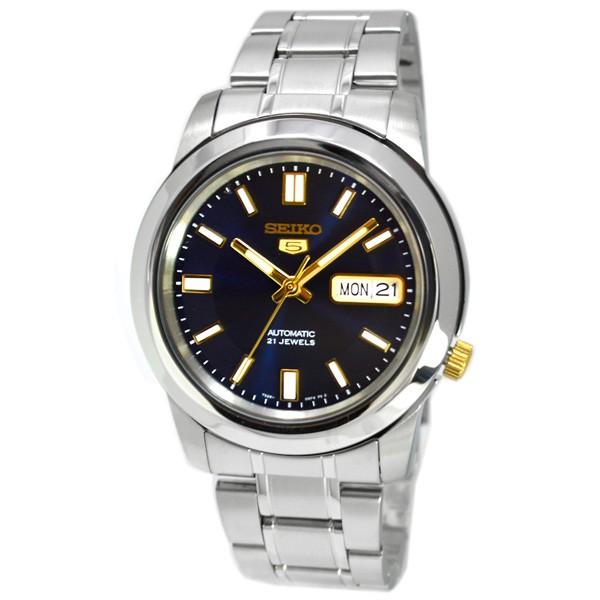 Seiko 5 セイコー5 海外モデル 逆輸入 SEIKO5 腕時計 メンズ ネイビー