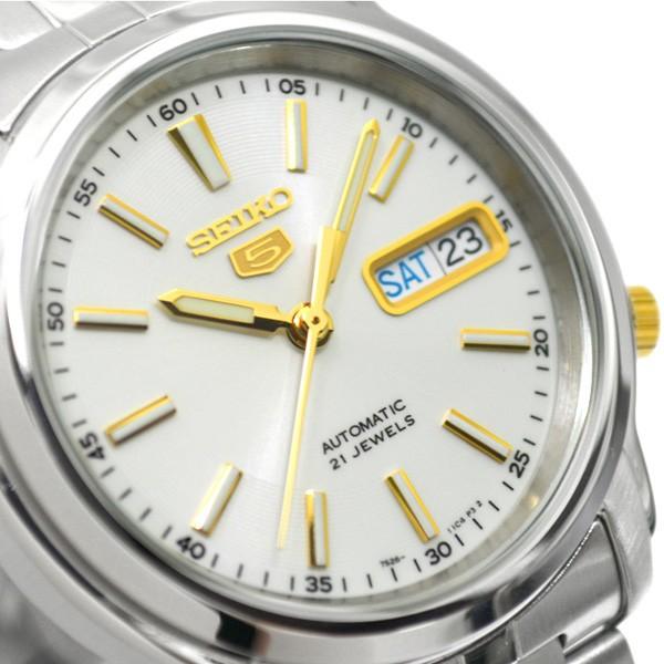 セイコー5 海外モデル 逆輸入 SEIKO5 腕時計 メンズ シルバー文字盤 ステンレスベルト SNKL77K1 サイズ調整無料　在庫なくなり次第終了｜mmr2｜05