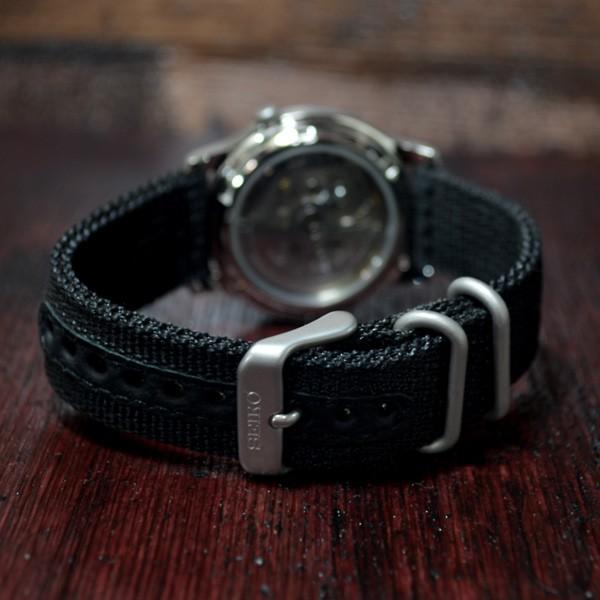 Seiko 5 セイコー5 海外モデル 逆輸入 SEIKO5 腕時計 メンズ ブラック  