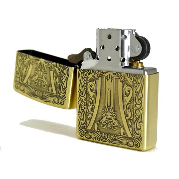 【新品未使用品】Zippo Lucky Strike ライター ゴールド ZIPPO ラッキーストライク ゴールド プレート オイルライター ジッポ 立体