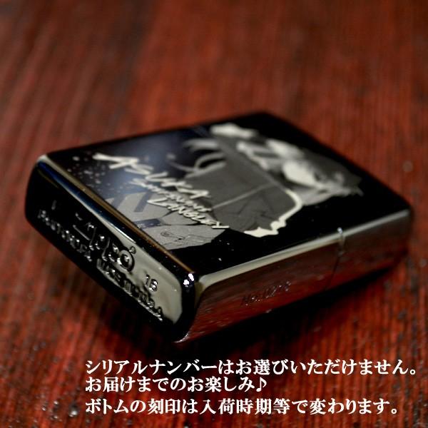 ジッポー ZIPPO ライター 限定 アスカ 改2号機γ 両面加工 エヴァンゲリヲン新劇場版 ブラックチタンコート