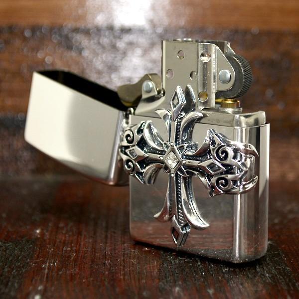 ZIPPO ジッポー ライター ハイエンドクロス シルバー 復刻
