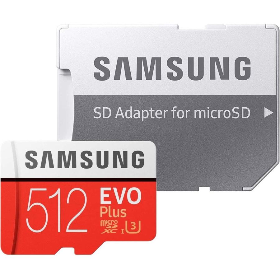 microSDXC 512GB EVO Plus 4K対応 U3 UHS-I Samsung サムスン Class10 並行輸入品 専用SDアダプター付 microSDXC 512GB EVO Plus 4K対応 U3 UHS-I Samsung サムスン Class10 並行輸入品 専用SDアダプター付