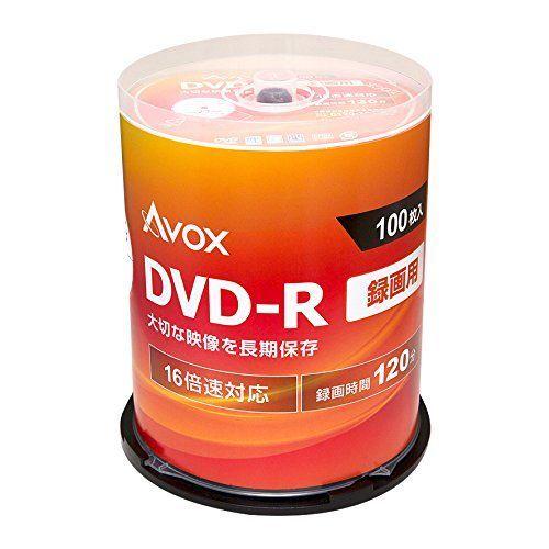AVOX DVD-R 録画用(120分) 1-16倍速 100枚 スピンドルケース｜mmstar88｜02