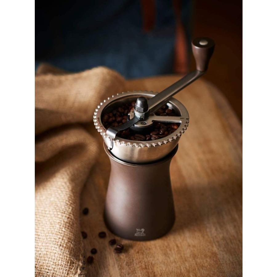 プジョー コーヒーミル 手挽き 粗さ調節 43段階 クロノス PEUGEOT 35853 コーヒーミル 手挽き 粗さ調節 43段階 クロノス PEUGEOT