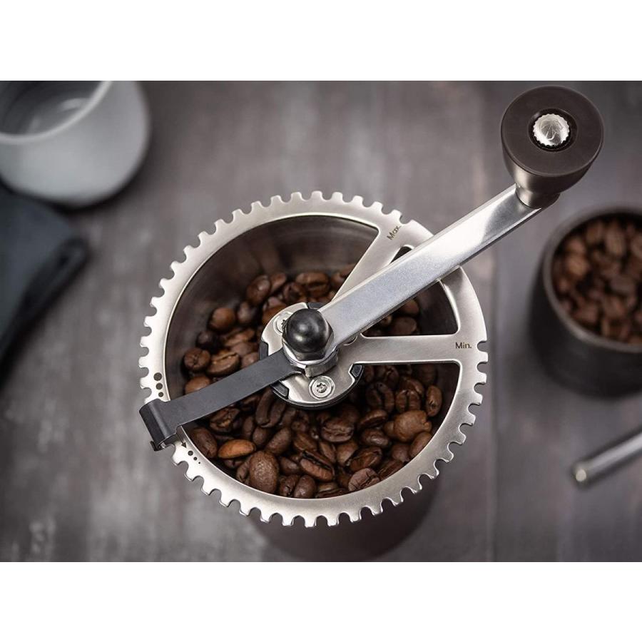 プジョー コーヒーミル 手挽き 粗さ調節 43段階 クロノス PEUGEOT 35853 コーヒーミル 手挽き 粗さ調節 43段階 クロノス PEUGEOT