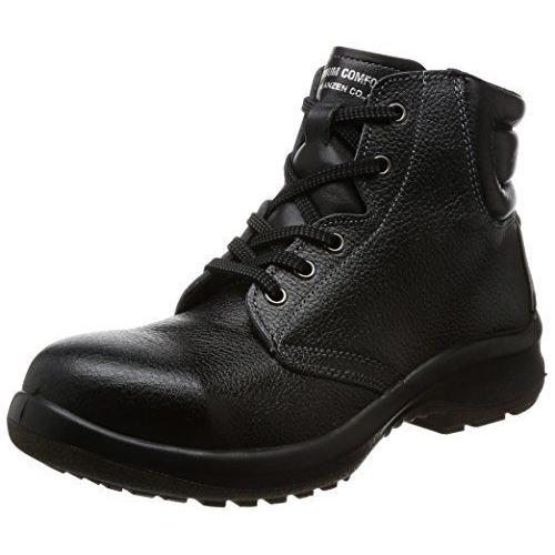 ミドリ安全　安全靴　JIS規格　ブラック　女性用　中編上靴　プレミアムコンフォート　LPM220　23.5　cm　3E
