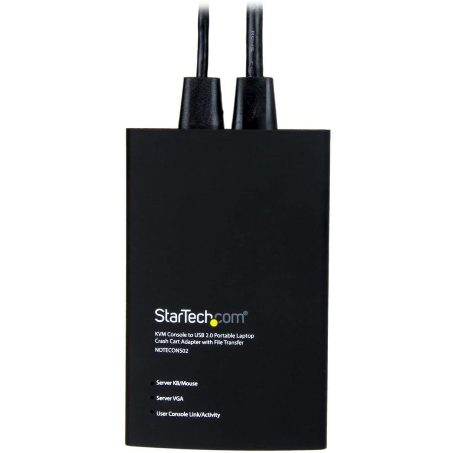 専用出品 StarTech.com 携帯用KVMコンソールアダプタ ノートパソコンのUSBに接続 ファイル転送/ビデオキャプチャ機能付き NOTECO 【S6742877337】(24119円)