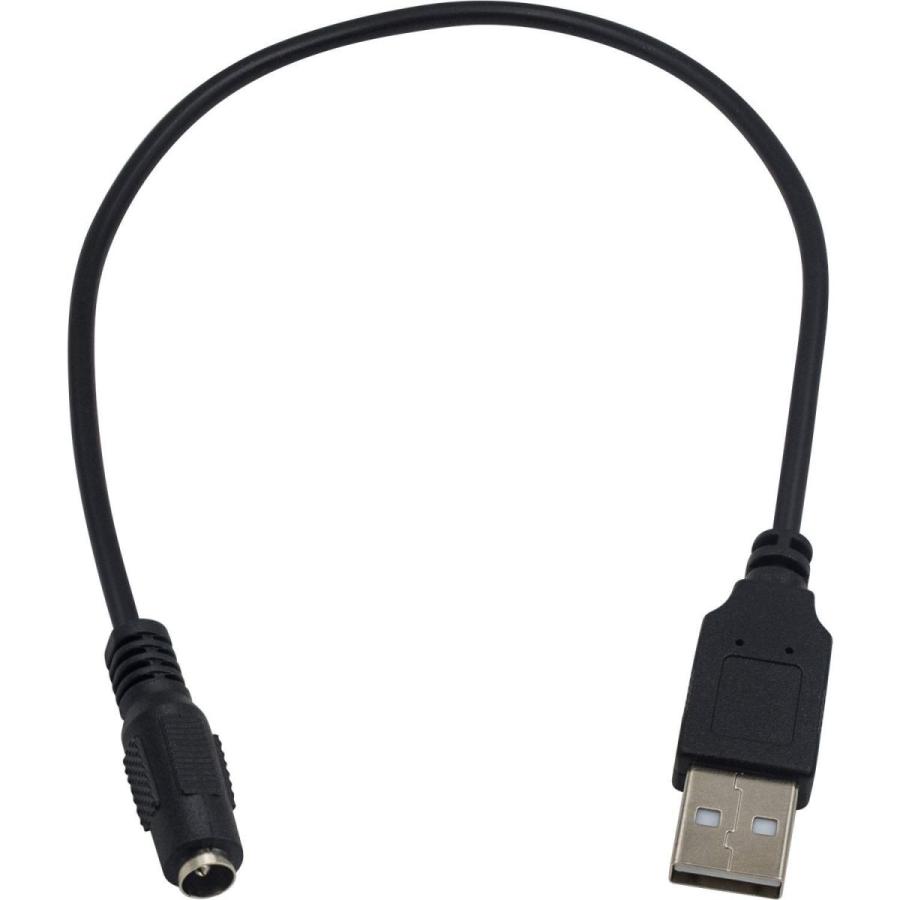 保障 USB-5.5mm 2.1mm 5V DCバレルジャック 変換 電源ケーブル