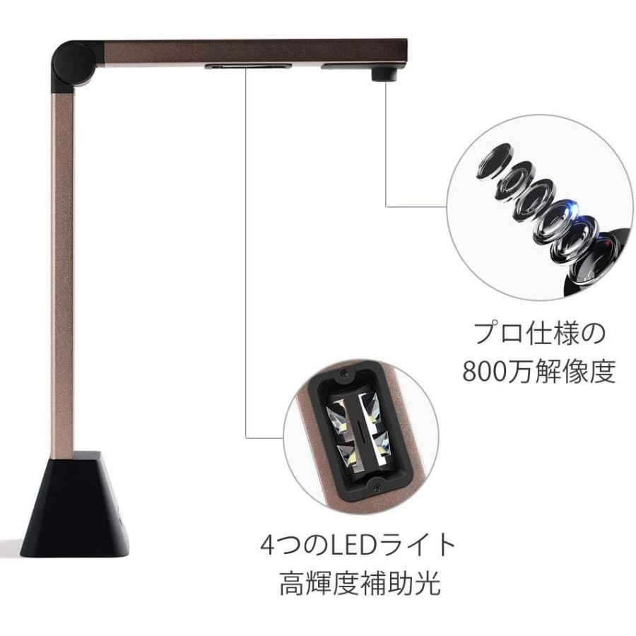 iOCHOW スキャナー S1 ドキュメントスキャナー 800万画素 非破壊 USB書画カメラ OCR 最大A3サイズ LEDライト オフィ スキャナー S1 ドキュメントスキャナー 800万画素 非破壊 USB書画カメラ OCR 最大A3サイズ LEDライト オフィ