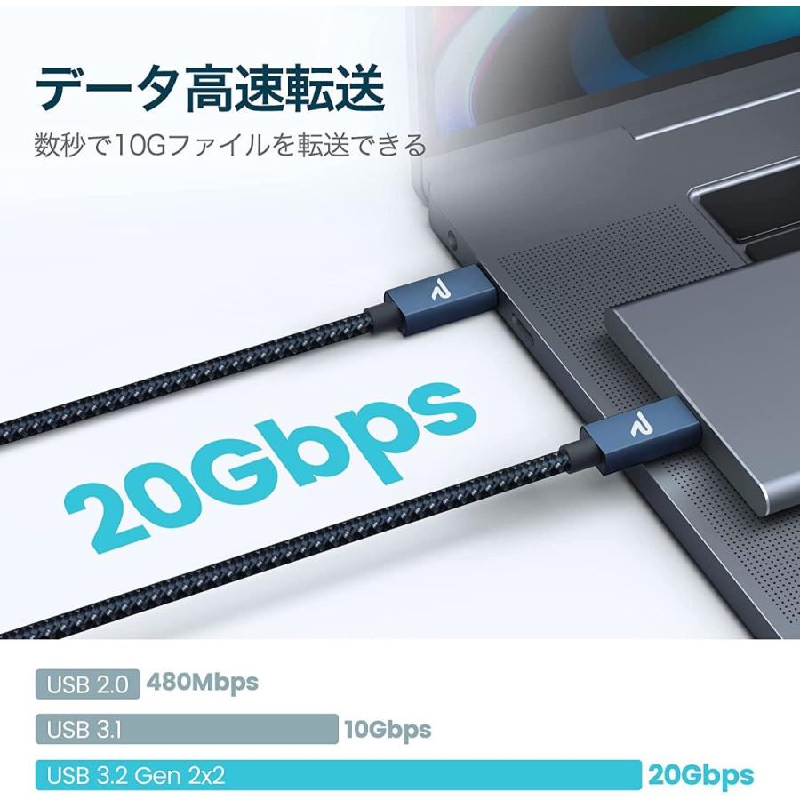 絶対一番安い RAMPOW USB-C amp; ケーブル100W PD対応 USB 3.2 Gen 2x2-20Gbpsデータ転送PD3.0 biobio.coanil.cl 絶対一番安い RAMPOW USB-C amp; ケーブル100W PD対応 USB 3.2 Gen 2x2-20Gbpsデータ転送PD3.0 biobio.coanil.cl