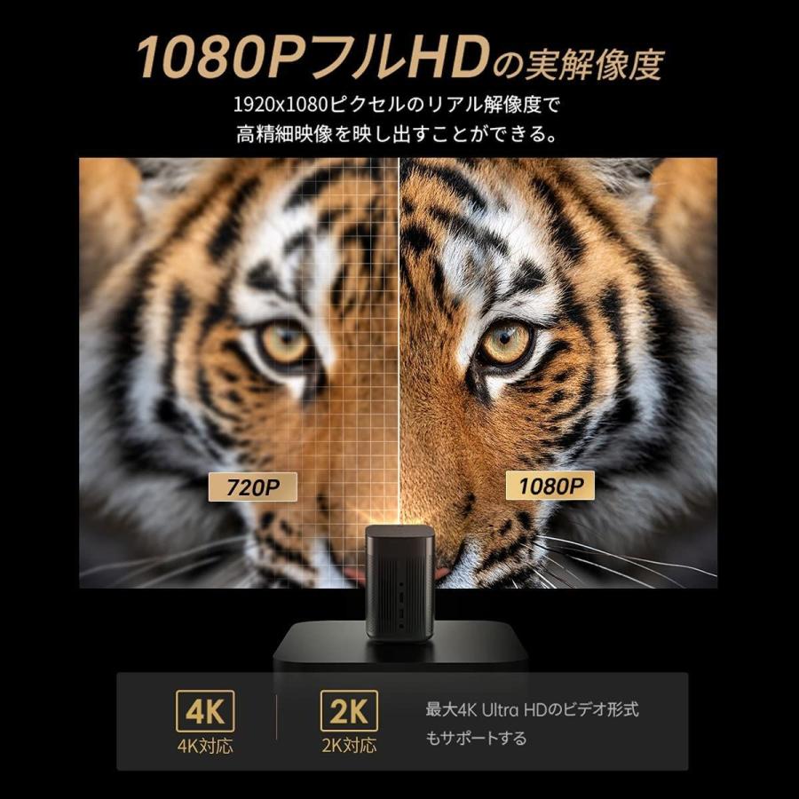 XGIMI　PRO　プラス　モバイルプロジェクター）　垂直水平自動台形補正（世界初1080PフルHD　TV9.0搭載　Android　高速