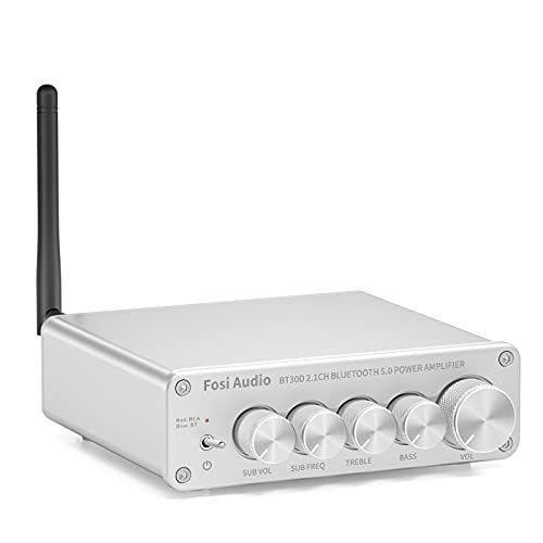 正規店 スペシャルオファ 2021新登場 Fosi Audio BT30D-S Bluetooth 5.0アンプ 2.1チャンネル HI-FI小型高低音Dクラスミ narharkurundkar.in narharkurundkar.in