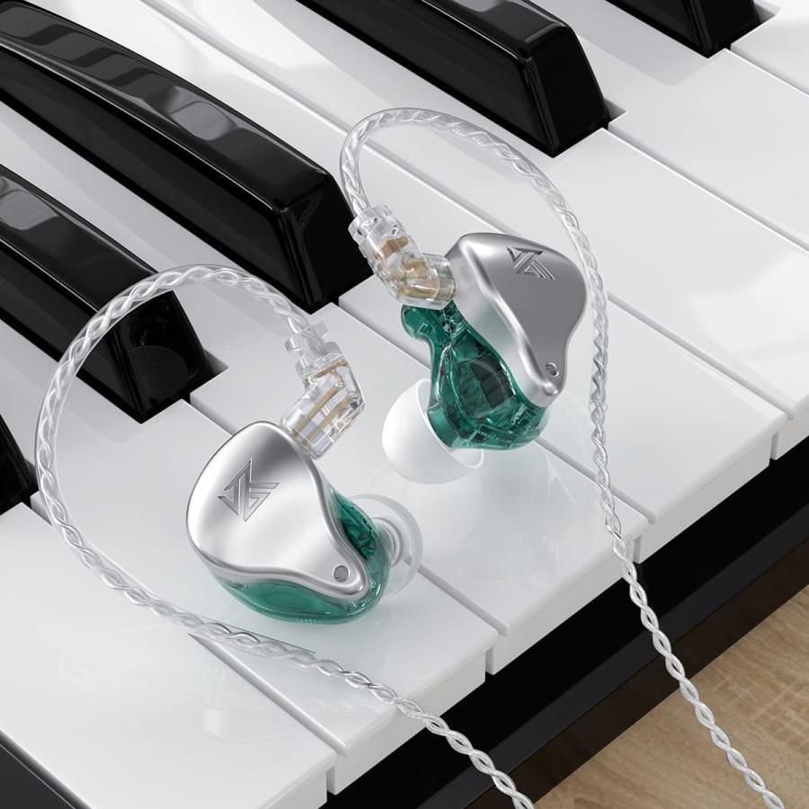 KZ AST イヤホンインナーイヤー 有線、Hi-Fi遮音性ノイズキャンセリング ヘッドホン、ハイレゾ イヤホン耳介取り外し可能ケーブル快適 AST イヤホンインナーイヤー 有線 Hi Fi遮音性ノイズキャンセリング ヘッドホン ハイレゾ イヤホン耳介取り外し可能ケーブル快適