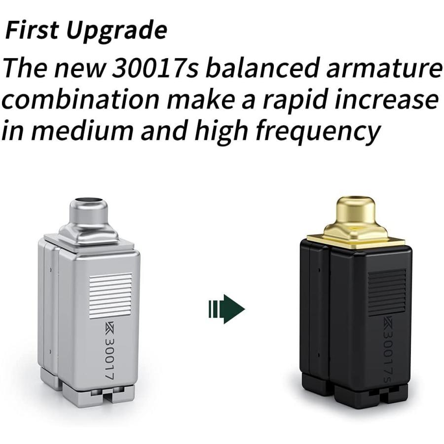 KZ AST イヤホンインナーイヤー 有線、Hi-Fi遮音性ノイズキャンセリング ヘッドホン、ハイレゾ イヤホン耳介取り外し可能ケーブル快適 AST イヤホンインナーイヤー 有線 Hi Fi遮音性ノイズキャンセリング ヘッドホン ハイレゾ イヤホン耳介取り外し可能ケーブル快適