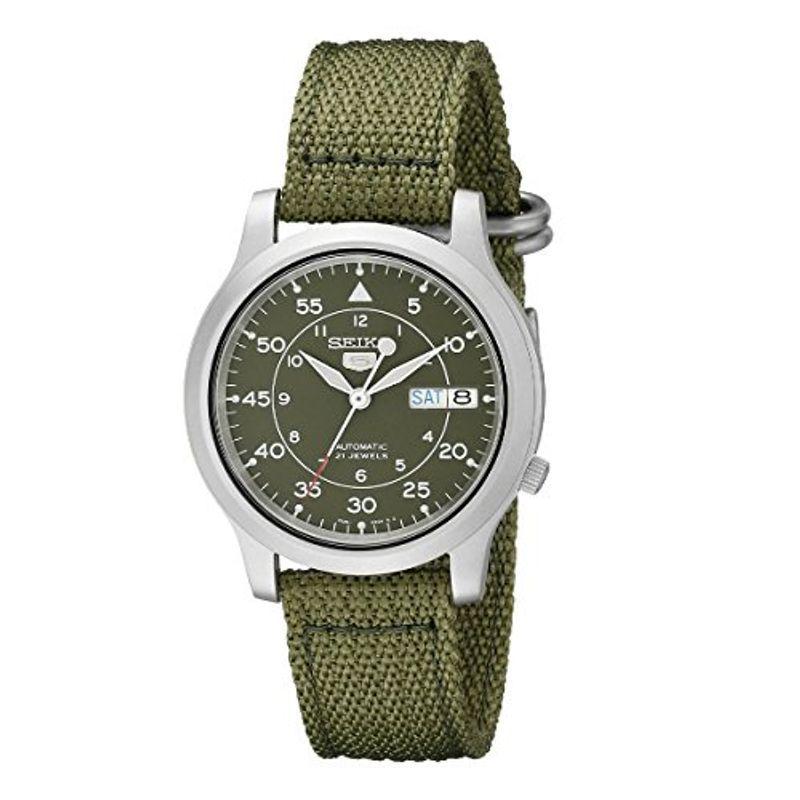セイコー SEIKO 5 腕時計 自動巻き 海外モデル ミリタリー カーキ グリーン SNK805K2 メンズ 逆輸入品 最大67％オフ！