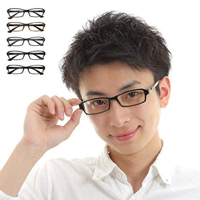 ブルーライト94 カット スーパーブルーライトカットメガネ スクエア Pcメガネ 紫外線カット グレーブラック 最大55 オフ