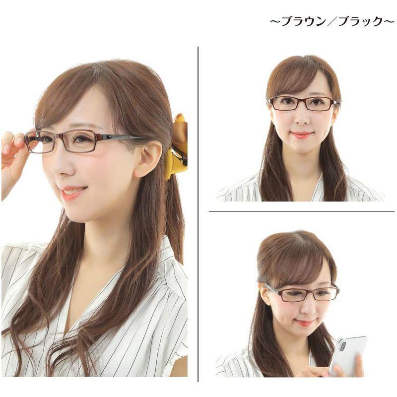 ブルーライト94 カット スーパーブルーライトカットメガネ スクエア Pcメガネ 紫外線カット グレーブラック 最大55 オフ