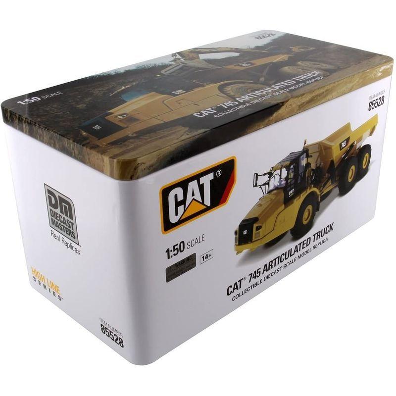 中古 ダイキャストマスター ハイラインシリーズ 1/50 Cat 745 アーティキュレート ダンプトラック 塗装済み完成品 DM85528 【2296639907】(12713円)