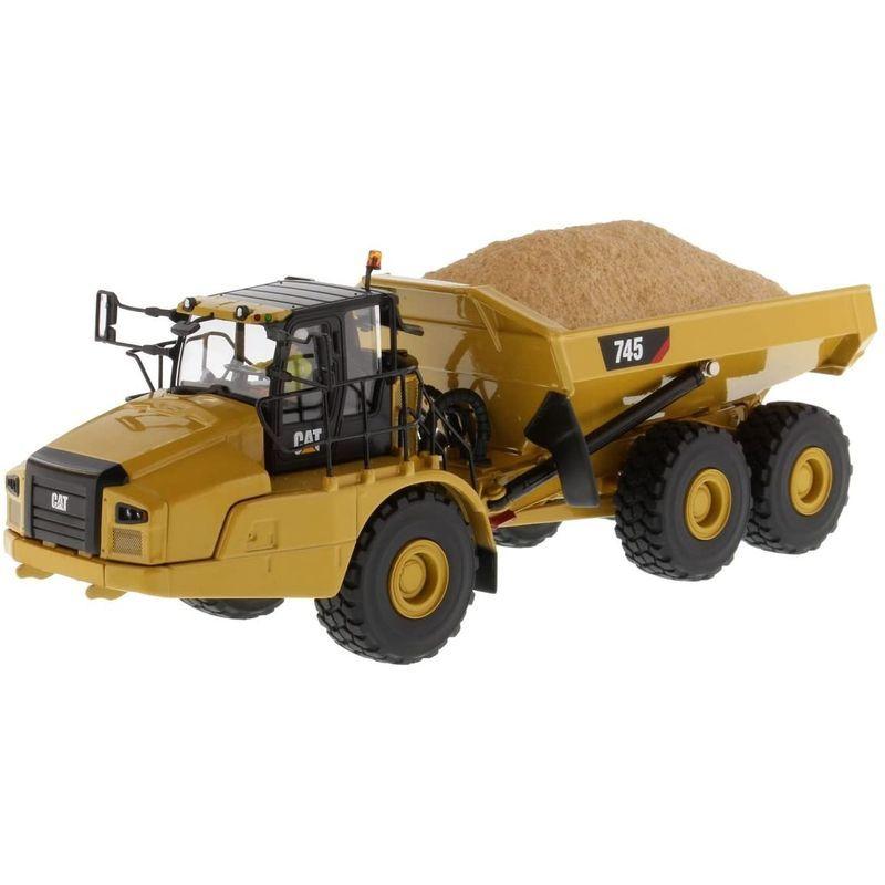 中古 ダイキャストマスター ハイラインシリーズ 1/50 Cat 745 アーティキュレート ダンプトラック 塗装済み完成品 DM85528 【2296639907】(12713円)
