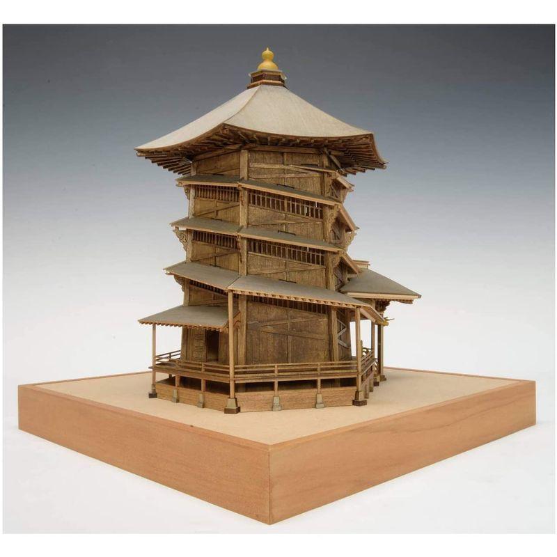【新品訳あり】 ウッディジョー 1/75 会津さざえ堂 (円通三匝堂・えんつうさんそうどう) 木製模型 組み立てキット 【M2527682997】(13992円)