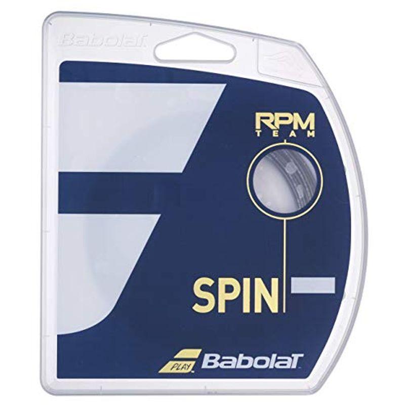 バボラ (Babolat) テニス用ストリング ガット RPM TEAM (RPMチーム) ブラック 長さ12m ゲージ1.25mm 241