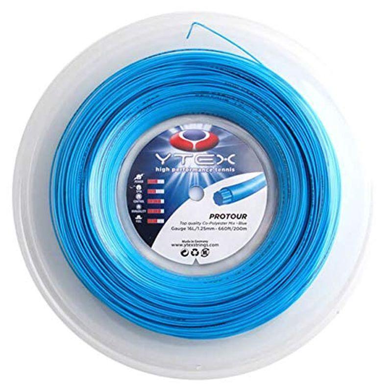 【新版】 ワイテックス プロツアー 200Mロール 硬式テニス ポリエステル ガット ゲージ:1.28mm ブラック 【1799088048】(9959円)