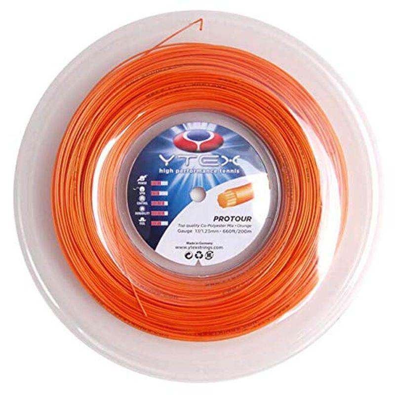 【新版】 ワイテックス プロツアー 200Mロール 硬式テニス ポリエステル ガット ゲージ:1.28mm ブラック 【1799088048】(9959円)