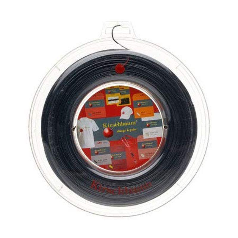 キルシュバウム エクスプロウシブスピード 200Mロール 硬式テニス ガット ポリエステル ガット ゲージ:16(1.30mm) ブラック ガット エクスプロウシブスピード 200Mロール 硬式テニス ポリエステル ゲージ 30mm ブラック 　