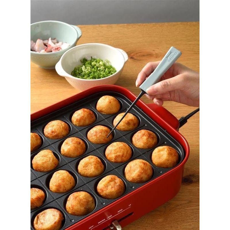 《ブルーノ 公式店限定 オリジナルたこ焼きピック レシピ付き》 ホットプレート BRUNO プレート 3種セット たこ焼き器 グランデサイズ ブルーノ 公式店限定 オリジナルたこ焼きピック レシピ付き ホットプレート BRUNO プレート 3種セット たこ焼き器 グランデサイズ 　