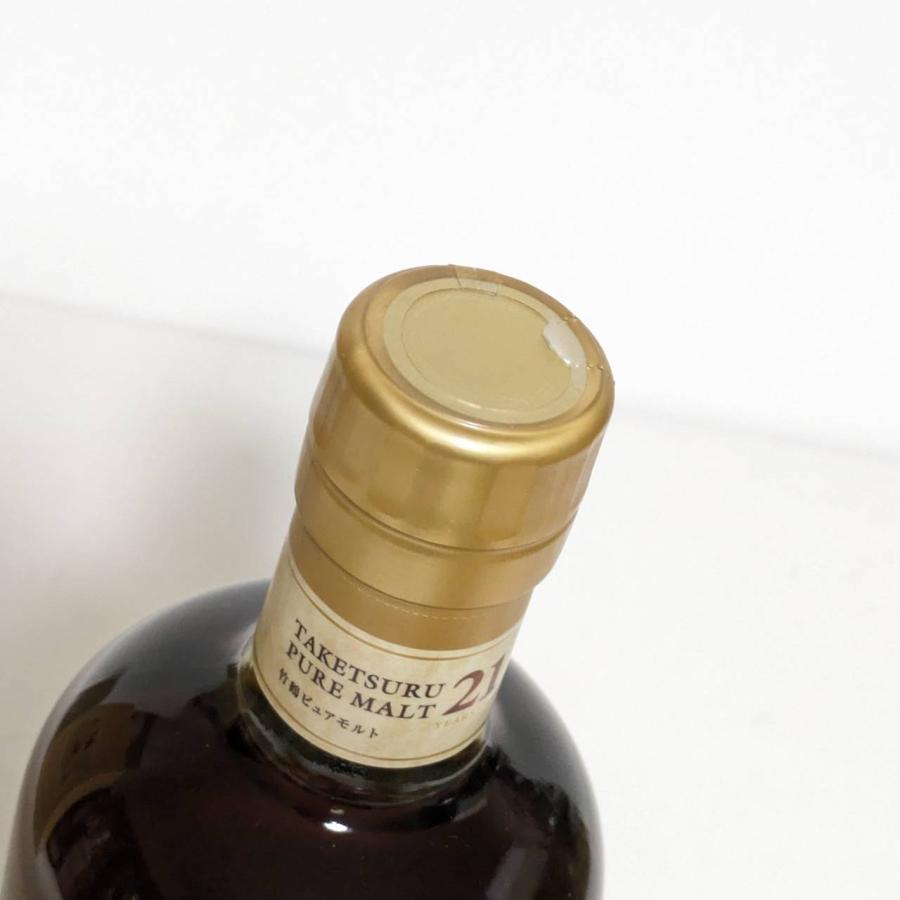 ニッカウヰスキー 竹鶴 21年 ピュアモルト ウイスキー 700ml 43% 未開