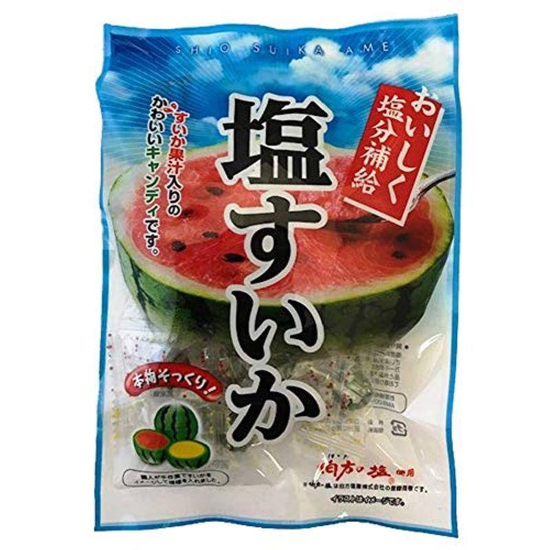 【ネット限定】 宮川製菓 塩すいか飴 激安通販新作 ×6袋 70g