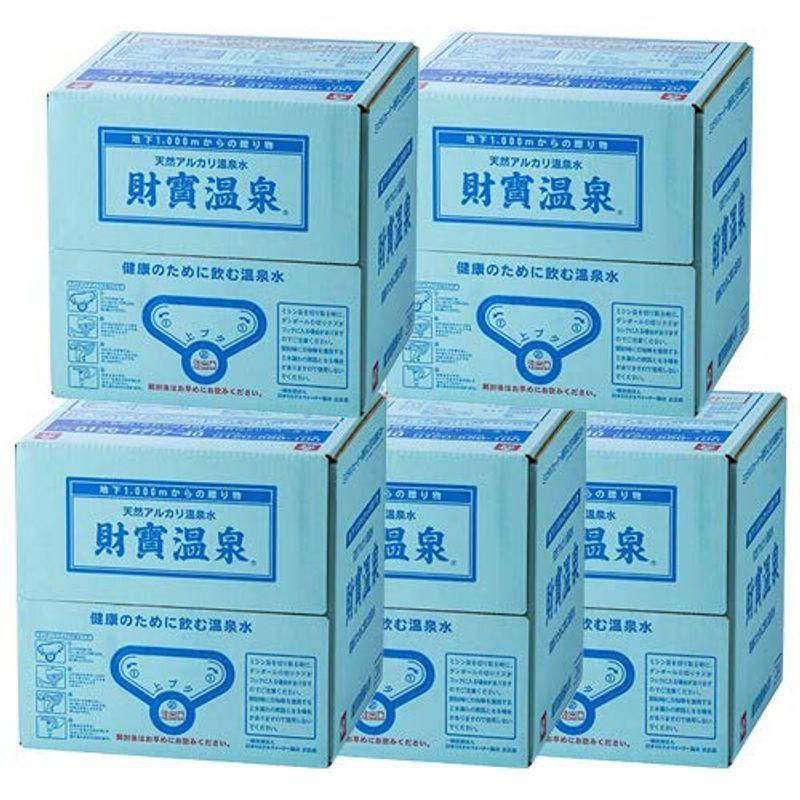 オンラインストア販売店舗 財宝 天然 天然 アルカリ 水 炭酸水 温泉水 l 5
