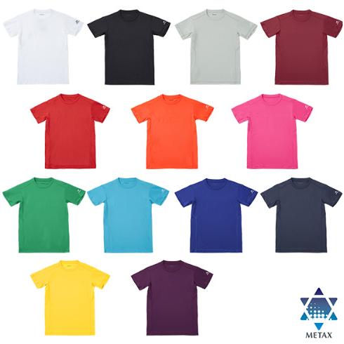 Phiten（ファイテン） RAKUシャツ 半袖 Tシャツ 13色 S〜2XO