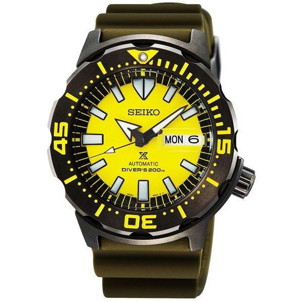 セイコー SEIKO プロスペックス PROSPEX アジア限定イエローモンスター ダイバーズ 自動巻き 腕時計 SRPF35K1