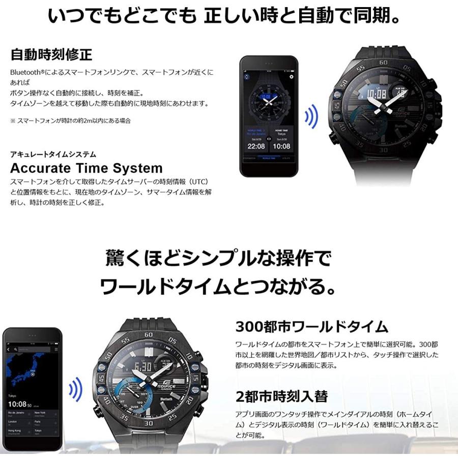 EDIFICE（CASIO） カシオ エディフィス Bluetooth搭載 クロノグラフ
