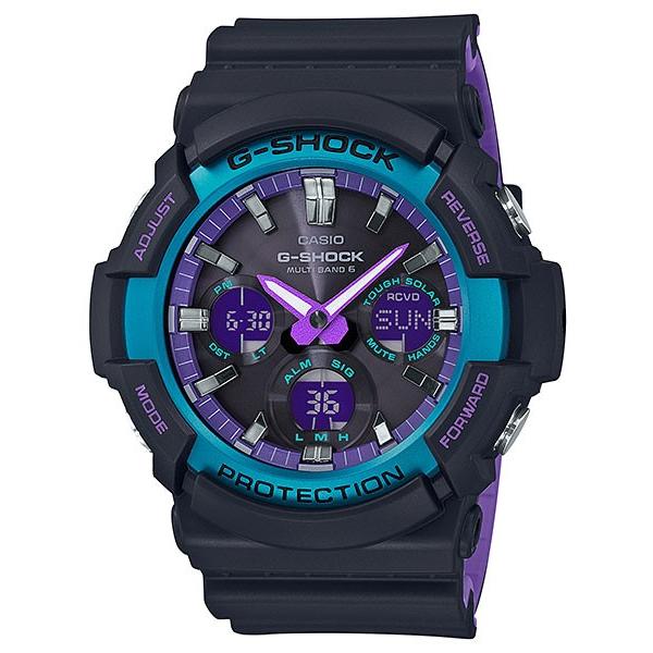 カシオ【G-SHOCK】アナログ デジタル 電波ソーラー◆GAW-100BL-1A/GAW-100BL-1AJF｜mmworld