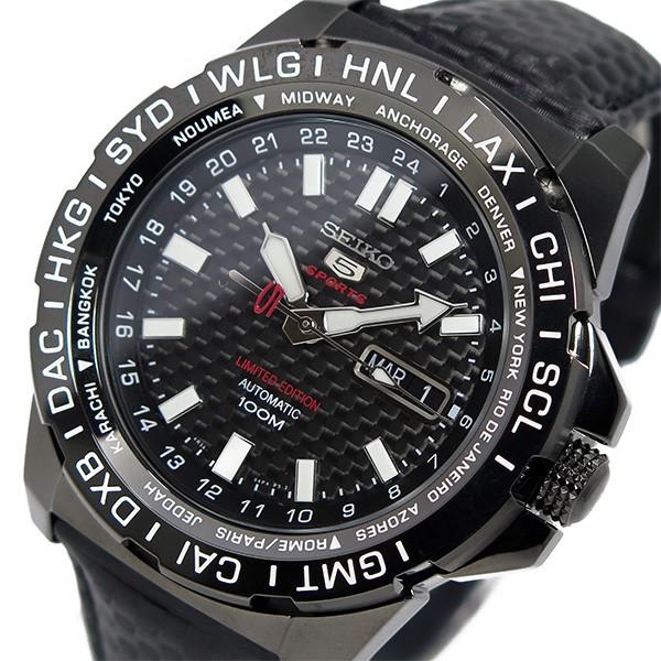 セイコー セイコー5 SEIKO 5 スポーツ 自動巻き メンズ 腕時計 SRP723K1 ブラック