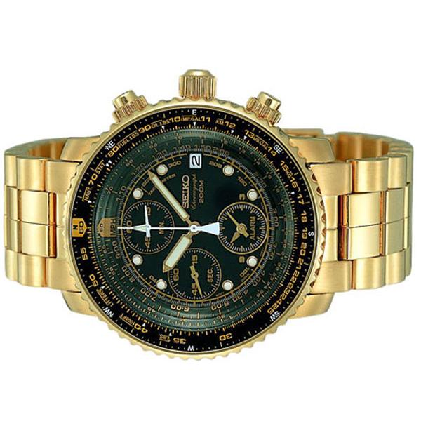 スカイプロフェッショナル ◇SEIKO◇200m防水パイロットクロノ 