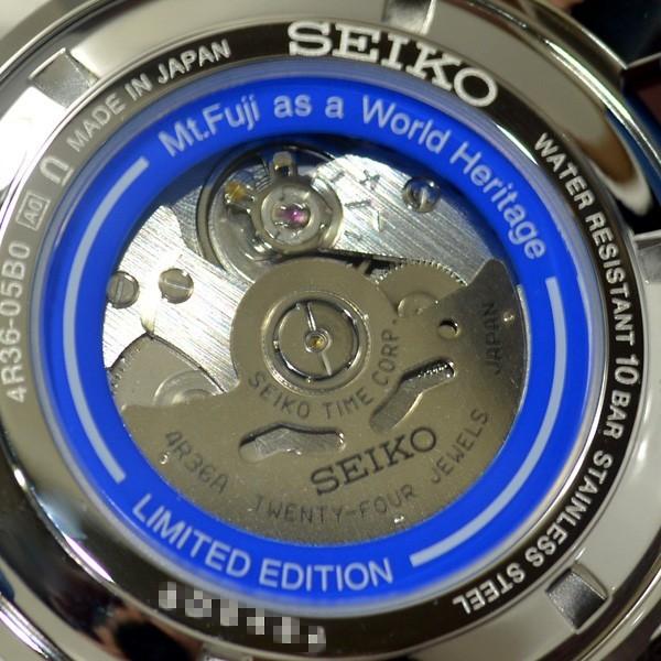 セイコー5 スポーツ 5 SPORTS 日本製 自動巻き 富士山世界遺産登録記念モデル 腕時計 SRP781J1｜mmworld｜02