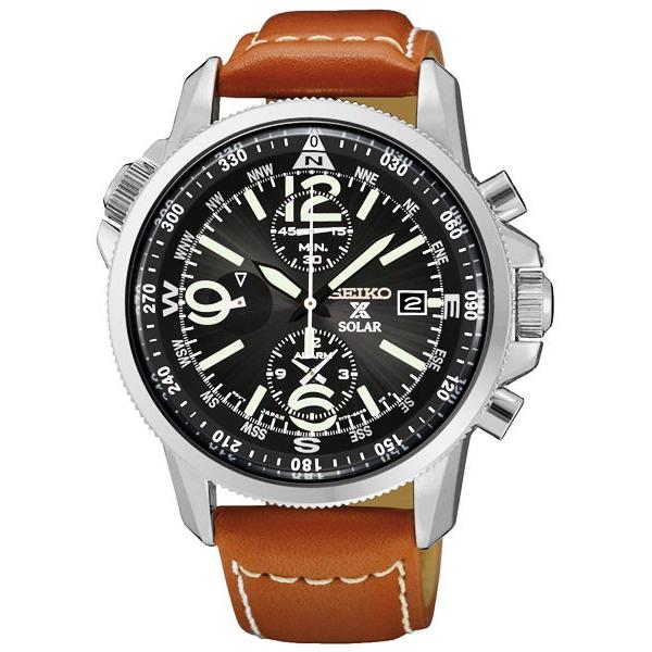 BRIGHTZ セイコー SEIKO SOLAR クロノグラフ 腕時計 SSC081P1