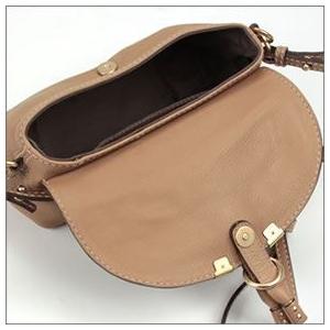 匿名配送 クロエ MARCIE マーシー ミニショルダーバッグ/ポーチ クロスボディ ライトブラウン 3P0578 161 23B OCHRE 【2371064577】(13126円)